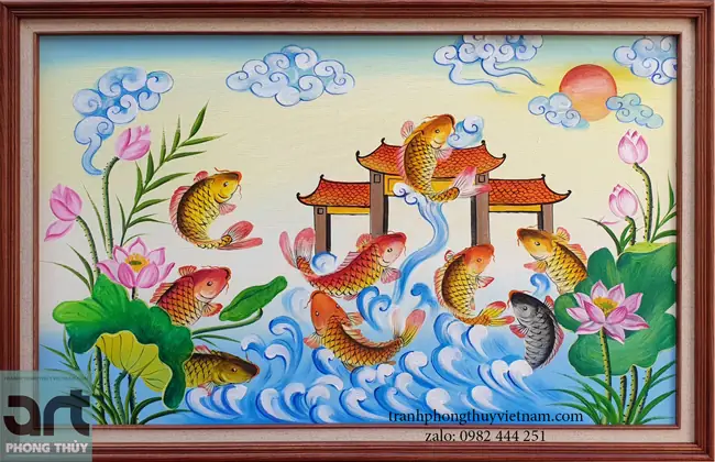 Tranh Vẽ Cá Chép Hóa Rồng Có Ý Nghĩa Gì?