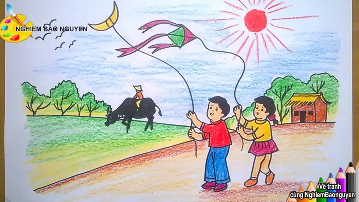 Đề Tài Hoạt Động Ngày Hè Vẽ Tranh Đề Tài Hoạt Động Ngày Hè Lớp 7 Dễ Thương Và Sáng Tạo