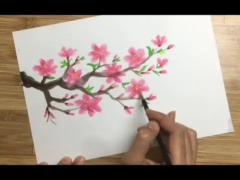 Cách Vẽ Đơn Giản Tranh Vẽ Hoa Anh Đào Đơn Giản Mà Đẹp Không Tưởng
