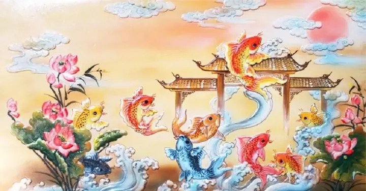 Tranh Vẽ Cá Chép Hóa Rồng Có Ý Nghĩa Gì?