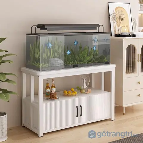 Kệ Tủ Cá Cảnh Đẹp Nhỏ Gọn Ghs-52159