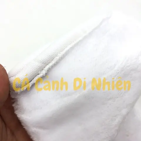 Túi Lọc Nước Giữ Cặn Hồ Cá Bằng Vải Bông Size Nhỏ 25x15 Cm