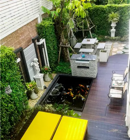 Lưu Ý Khi Chọn Vị Trí Đặt Hồ Cá Ngoài Sân