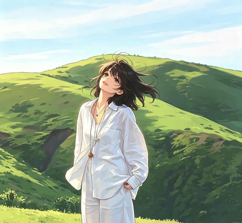 avatar ảnh anime chill lofi 12