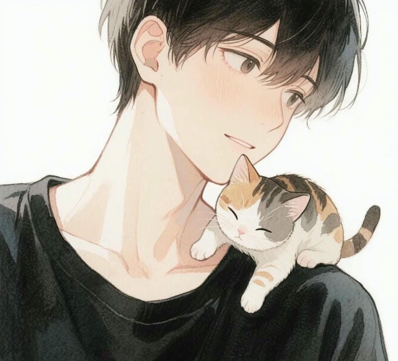 avatar ảnh anime chill lofi 16