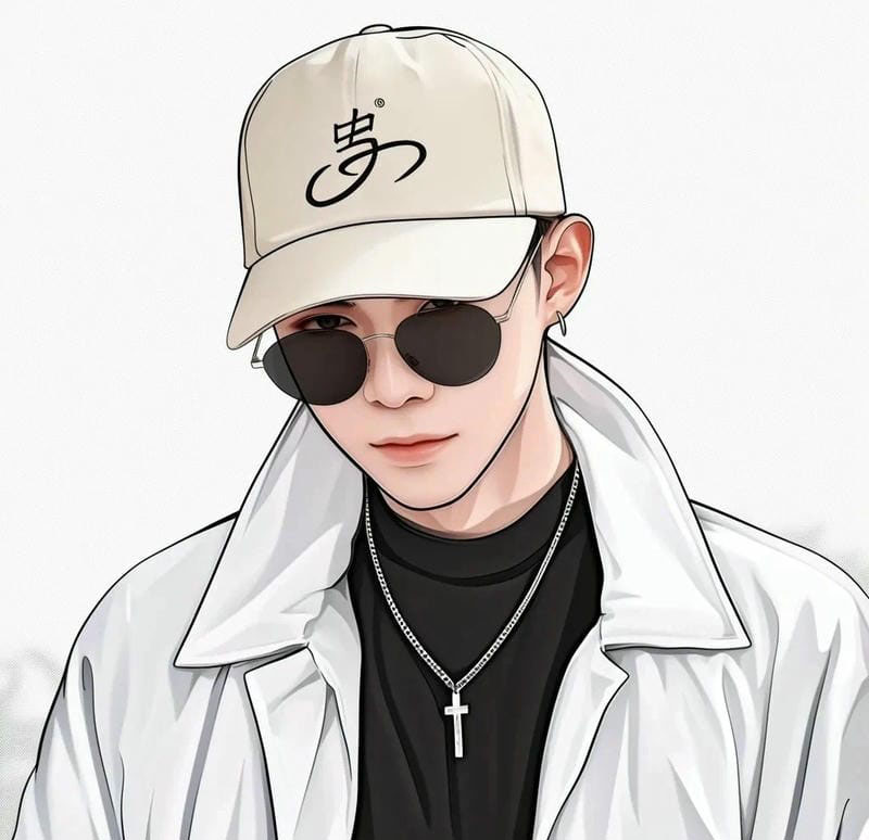 avatar ảnh đội mũ ngầu 6