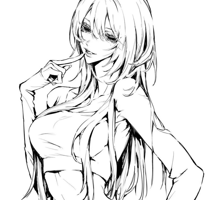 avatar anime nữ ngầu 18