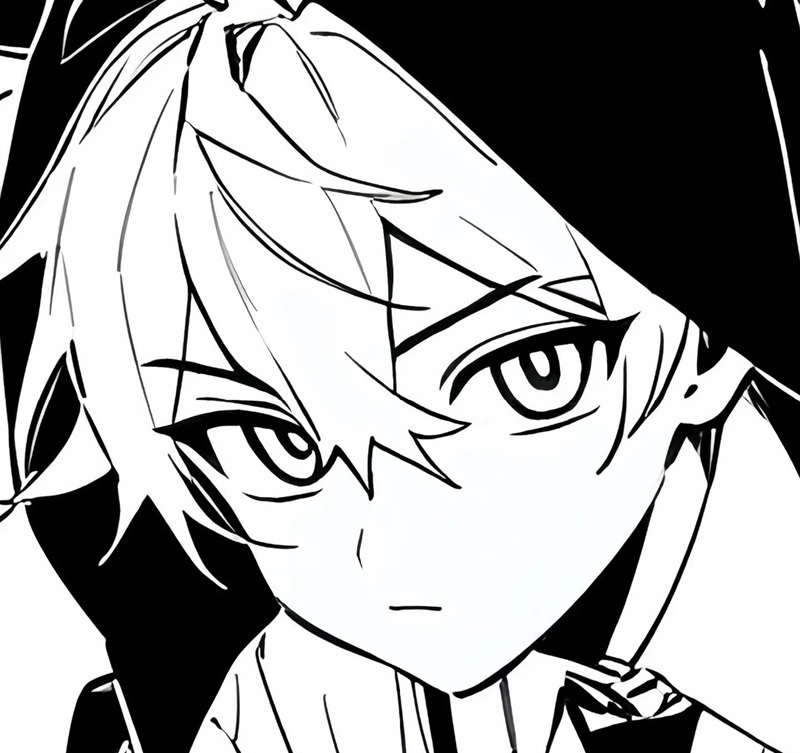 avatar anime trắng đen ngầu 7
