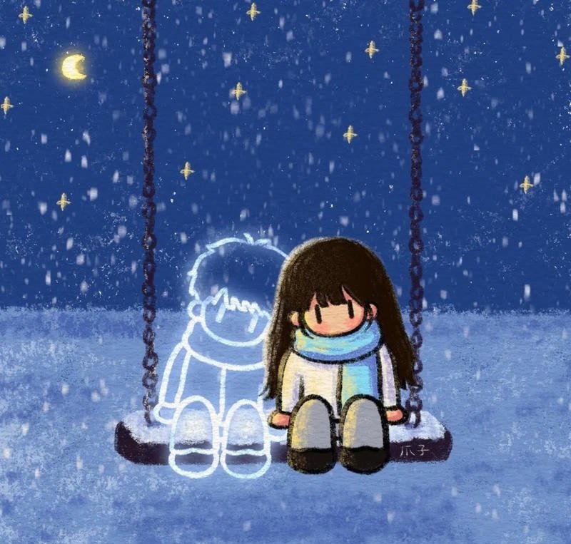 avatar buồn cute 2