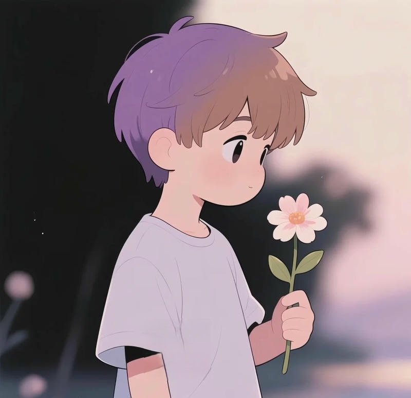 avatar buồn cute 5