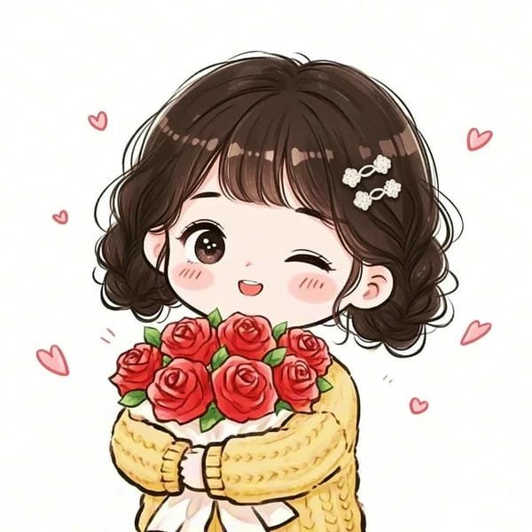 avatar chibi nữ cute 12