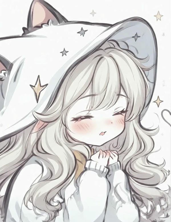 avatar chibi nữ cute 20