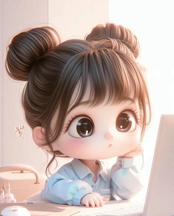 avatar chibi nữ cute 29