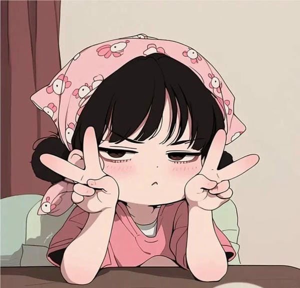 avatar chibi nữ cute 35