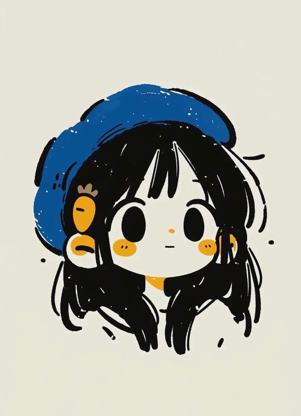 avatar chibi nữ cute 38