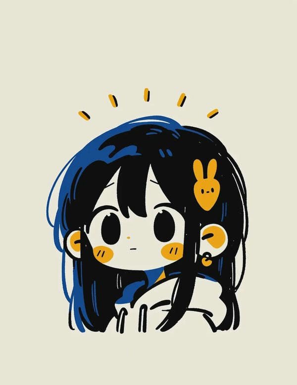 avatar chibi nữ cute 39