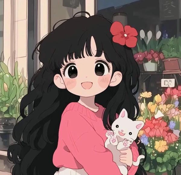 avatar chibi nữ cute 41