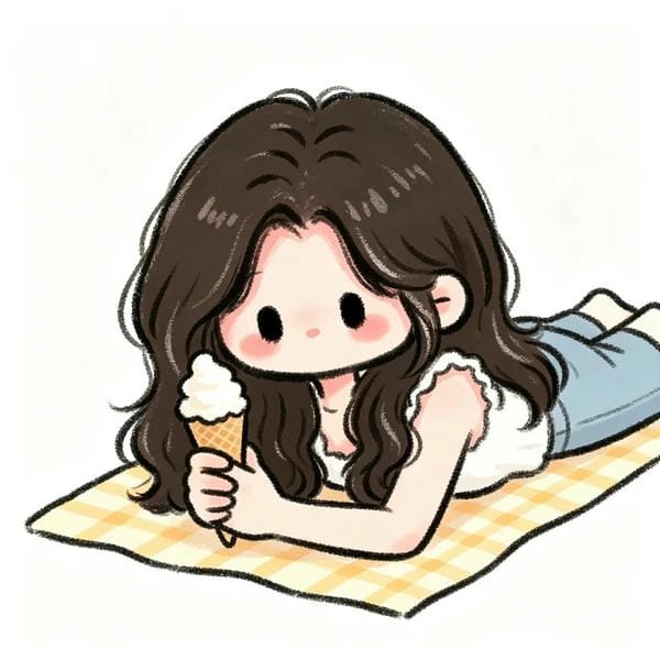 avatar chibi nữ cute 6