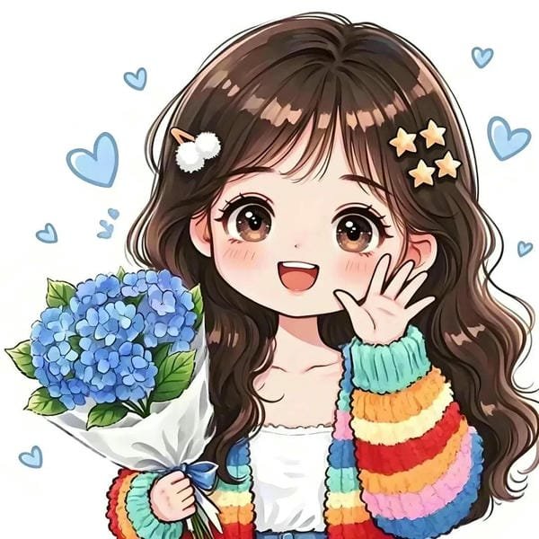 avatar chibi nữ cute 9