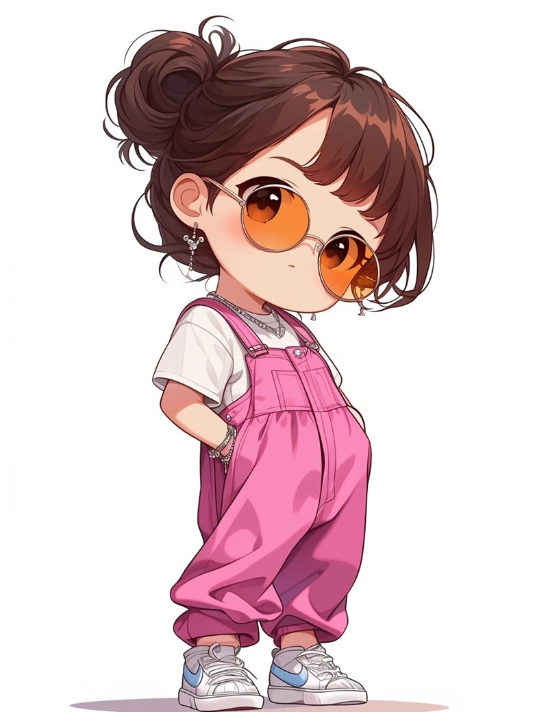 avatar chibi nữ ngầu 11