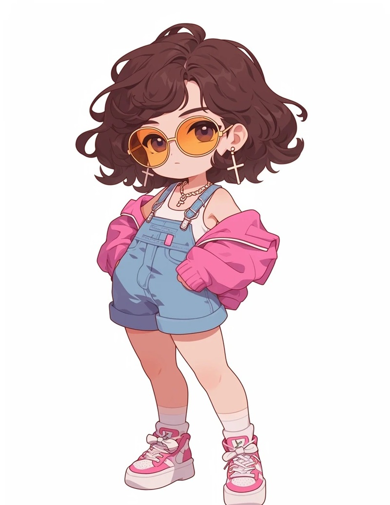 avatar chibi nữ ngầu 12