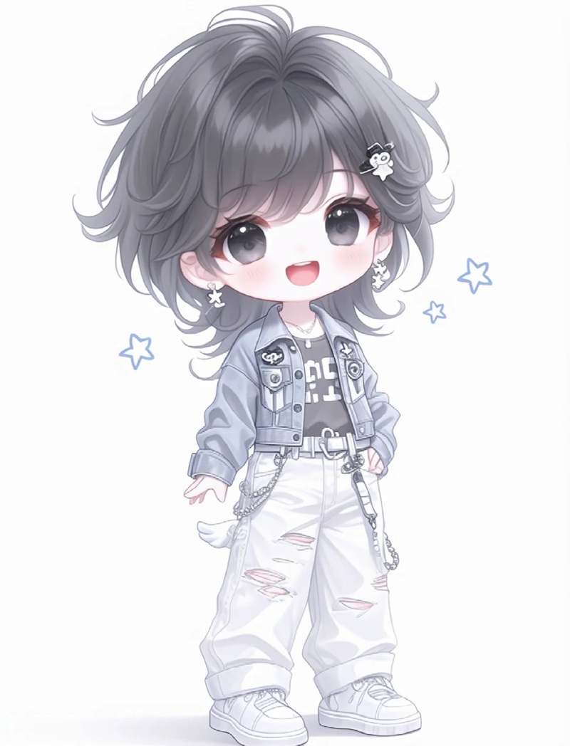 avatar chibi nữ ngầu 21