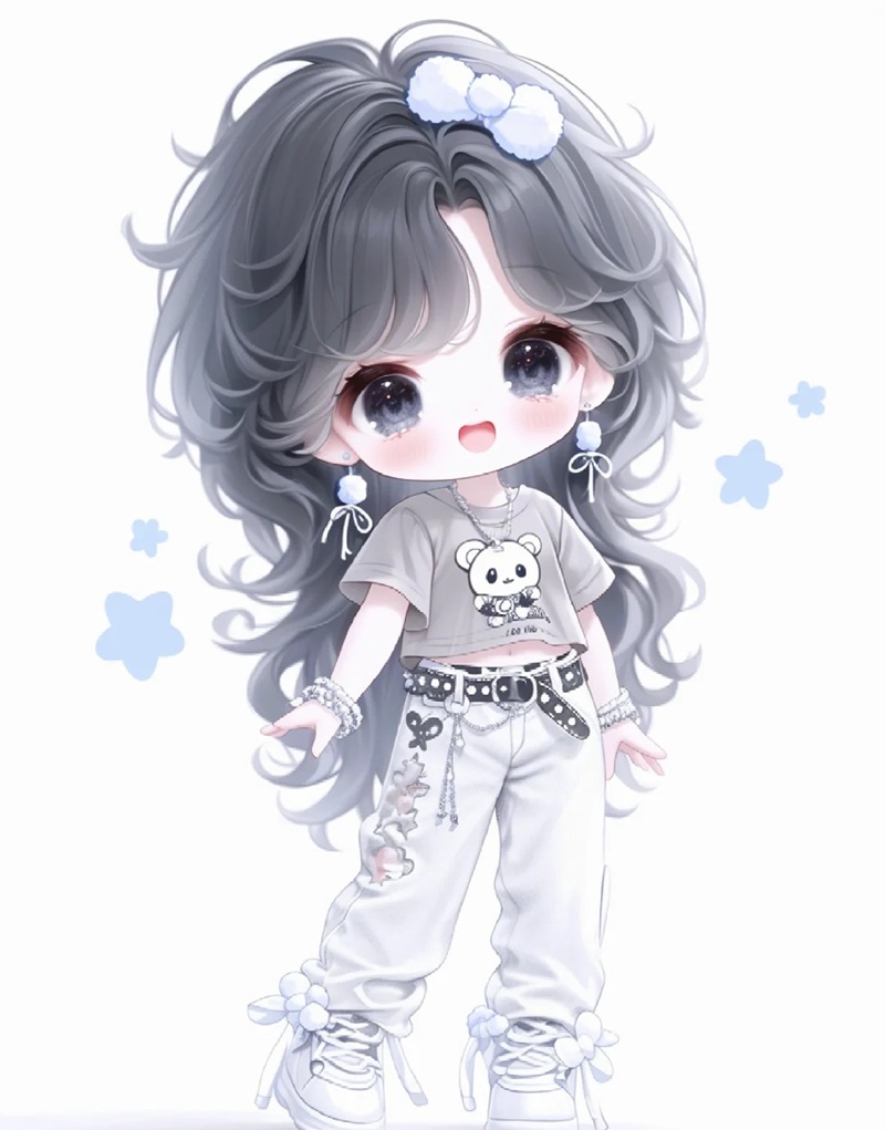 avatar chibi nữ ngầu 22