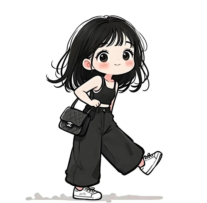 avatar chibi nữ ngầu 30