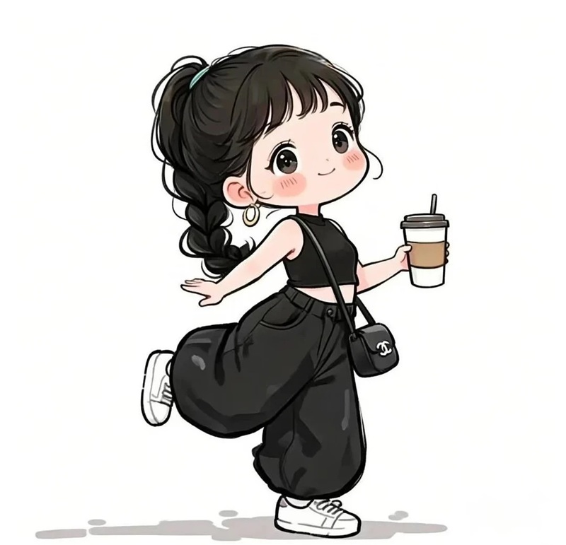 avatar chibi nữ ngầu 32