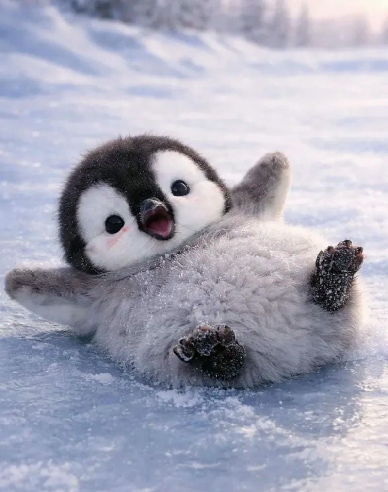 avatar chim cánh cụt cute 1