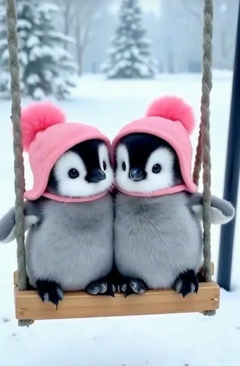 avatar chim cánh cụt cute 3