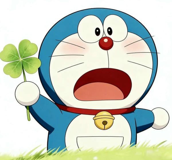 avatar cỏ 4 lá cute 14