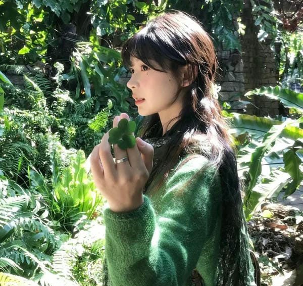 avatar cỏ 4 lá cute 32