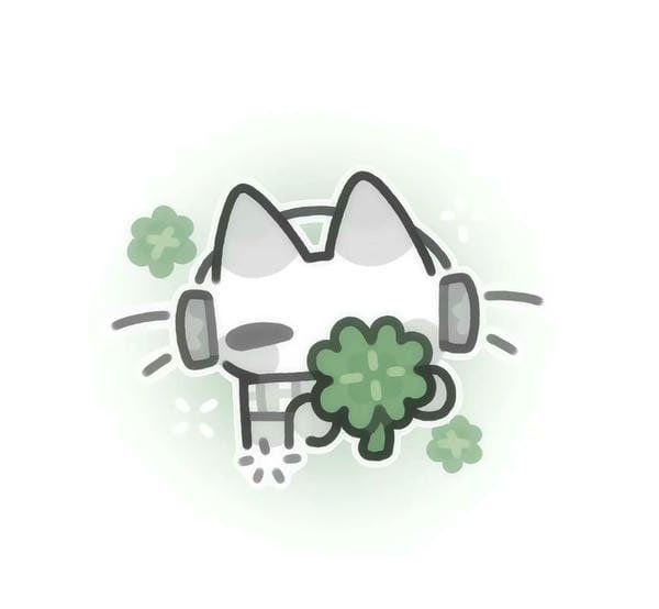 avatar cỏ 4 lá cute 9