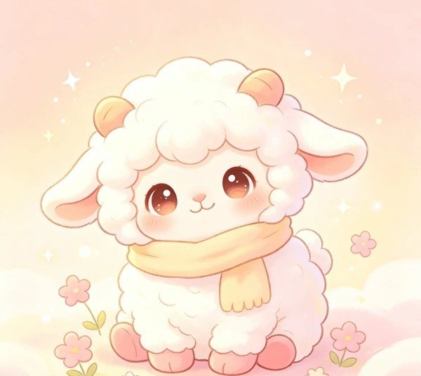 avatar con cừu cute 20