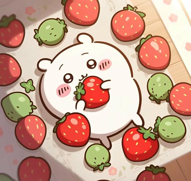 avatar dâu tây cute 15