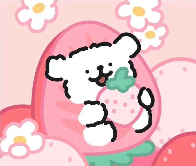 avatar dâu tây cute 19