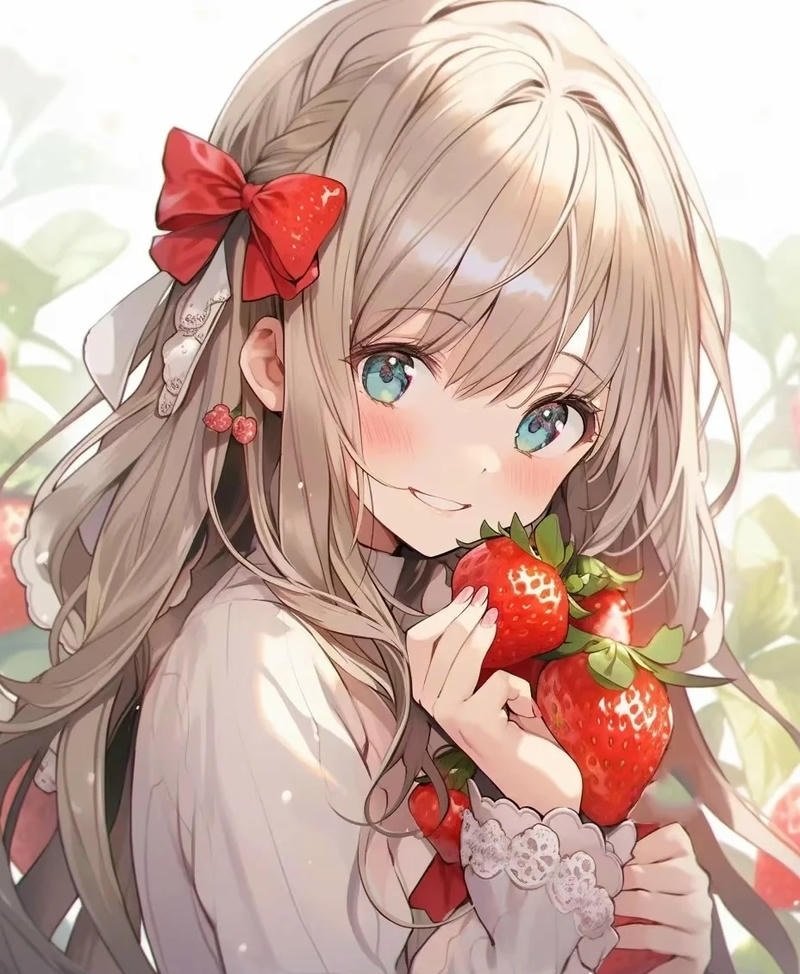 avatar dâu tây cute 2