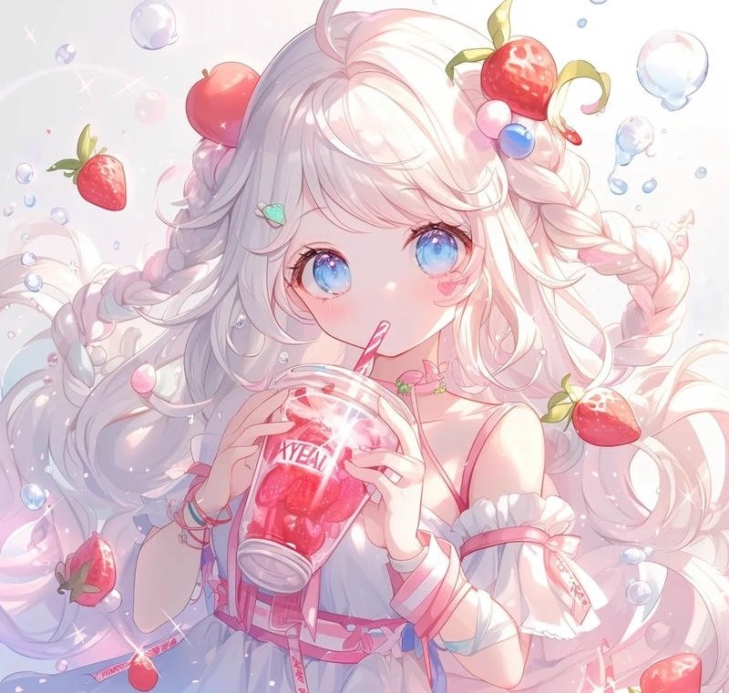 avatar dâu tây cute 26