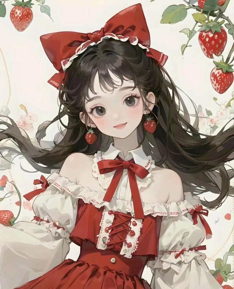 avatar dâu tây cute 3