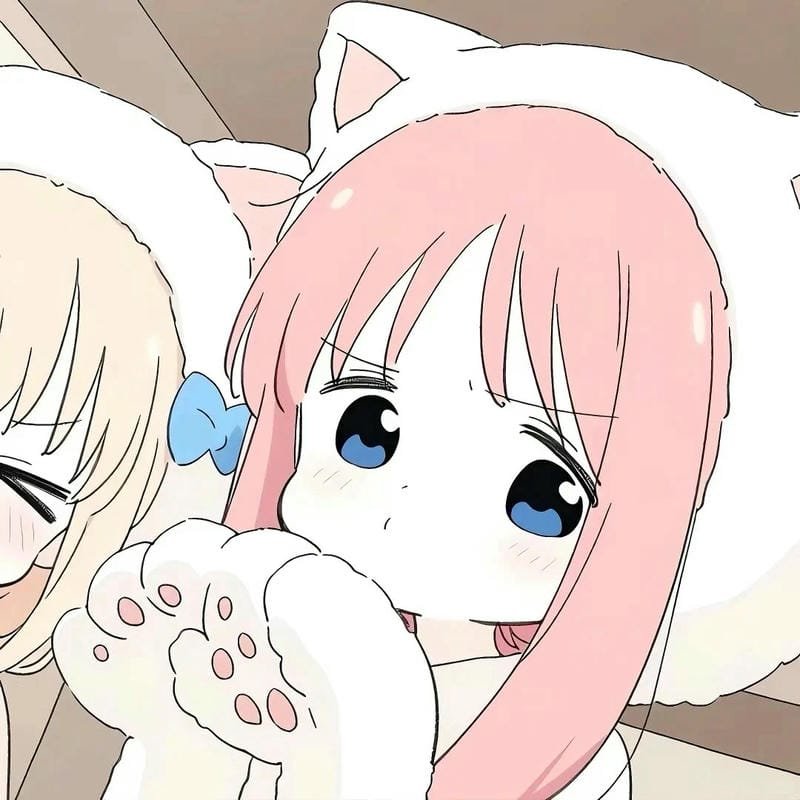 avatar đôi bạn thân nữ cute 12