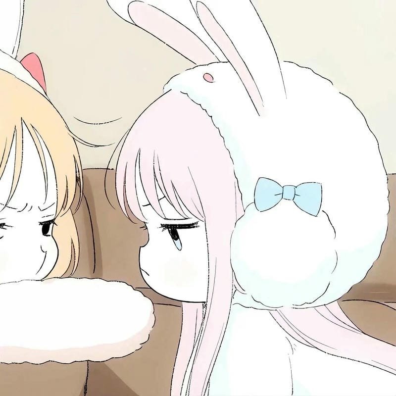 avatar đôi bạn thân nữ cute 16