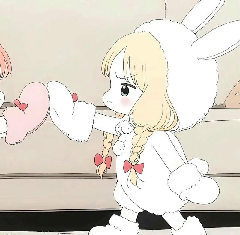 avatar đôi bạn thân nữ cute 18