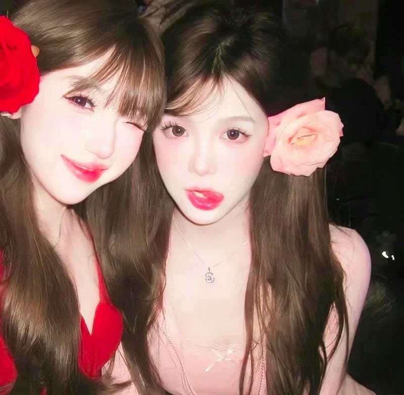 avatar đôi bạn thân nữ cute 27