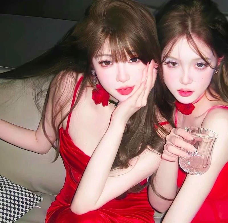 avatar đôi bạn thân nữ cute 30