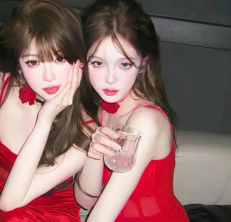 avatar đôi bạn thân nữ cute 31