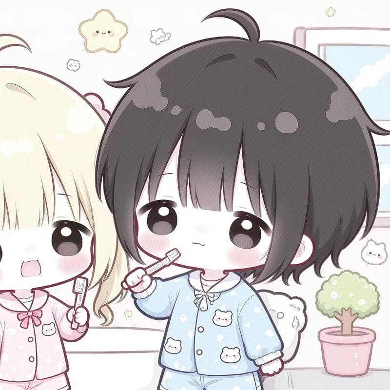 332+ Avatar Đôi Cute Ny Cực Xinh Cho Cặp Đôi Thích Sự Đáng Yêu