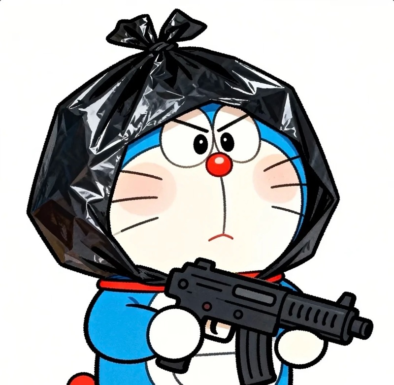 avatar doremon ngầu 10