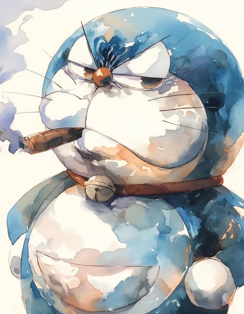 avatar doremon ngầu 18