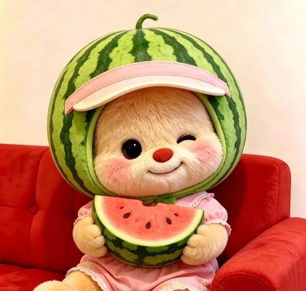avatar dưa hấu cute 10